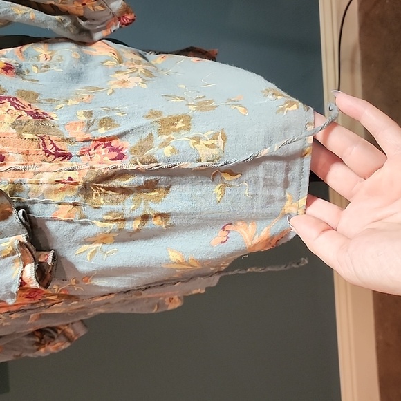 Ralph Lauren Denim and Supply floral ruffled blouse - Picture 4 of 12